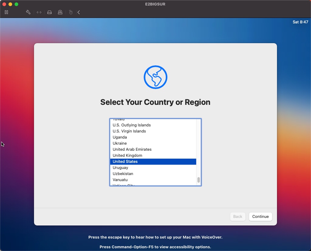 running mac os on vmware esxi