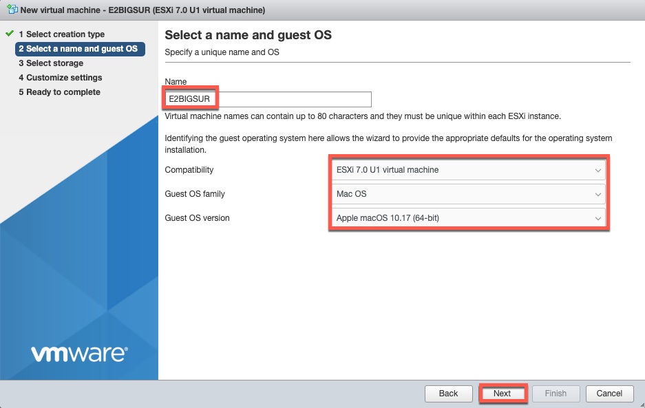 resizing mojave mac volumes under vmware esxi 6.7