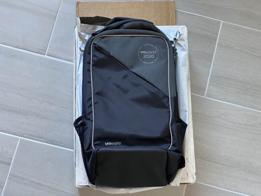 VMworld 2020 Backpack Review - VMscrub