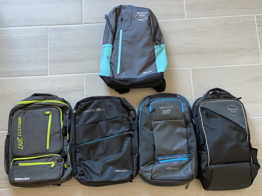 VMworld 2021 Backpack Review VMscrub